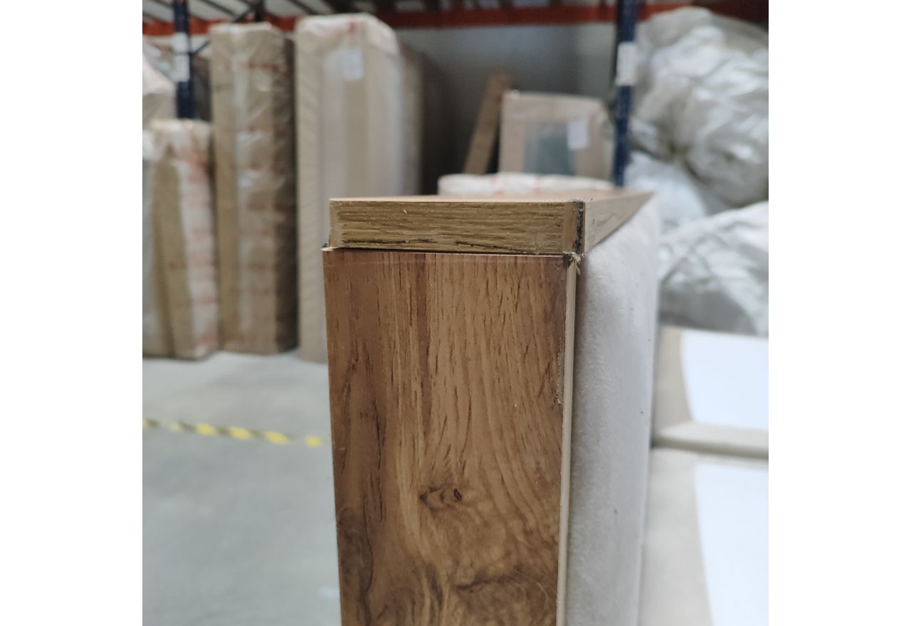 Łóżko kontynentalne ALBERO 2 KING DUO 200x200 - Monolith 02 - beżowy - OUTLETU