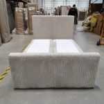 Łóżko kontynentalne TILIANO KING DUO 140x200 - Tilia 01 - beżowy - OUTLETU