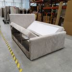 Łóżko kontynentalne TILIANO KING DUO 140x200 - Tilia 01 - beżowy - OUTLETU