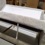 Łóżko kontynentalne TILIANO KING DUO 140x200 - Tilia 01 - beżowy - OUTLETU