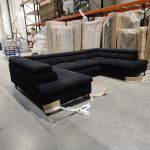 Narożnik PETER U - Now or Never 100 - czarny - OUTLETU