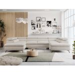 Narożnik PETER U - Paros 01 - beżowy - OUTLETU