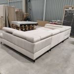 Narożnik PETER U - Paros 01 - beżowy - OUTLETU