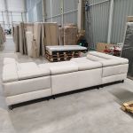 Narożnik PETER U - Paros 01 - beżowy - OUTLETU