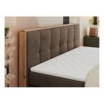 Łóżko kontynentalne ALBERO 1 KING 180x200 - Monolith 15 - brązowy - OUTLET