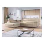 Narożnik GUSTAW L - Monolith 04 - beżowy - OUTLET