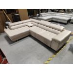 Narożnik GUSTAW L - Monolith 04 - beżowy - OUTLET