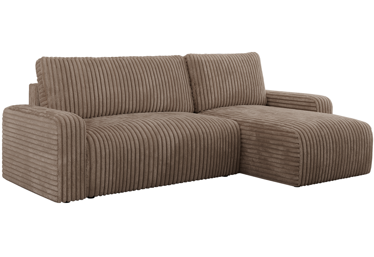 Narożnik ARGOS L - Tilia 17 - brązowy - OUTLET