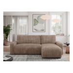 Narożnik ARGOS L - Tilia 17 - brązowy - OUTLET