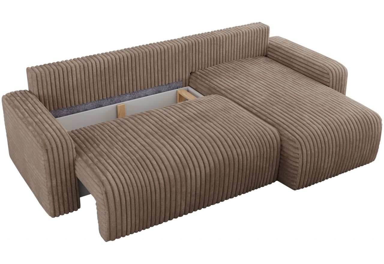 Narożnik ARGOS L - Tilia 17 - brązowy - OUTLET