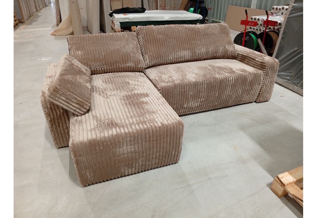 Narożnik ARGOS L - Tilia 17 - brązowy - OUTLET