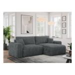 Narożnik NELSON L - Tilia 90 - szary - OUTLET