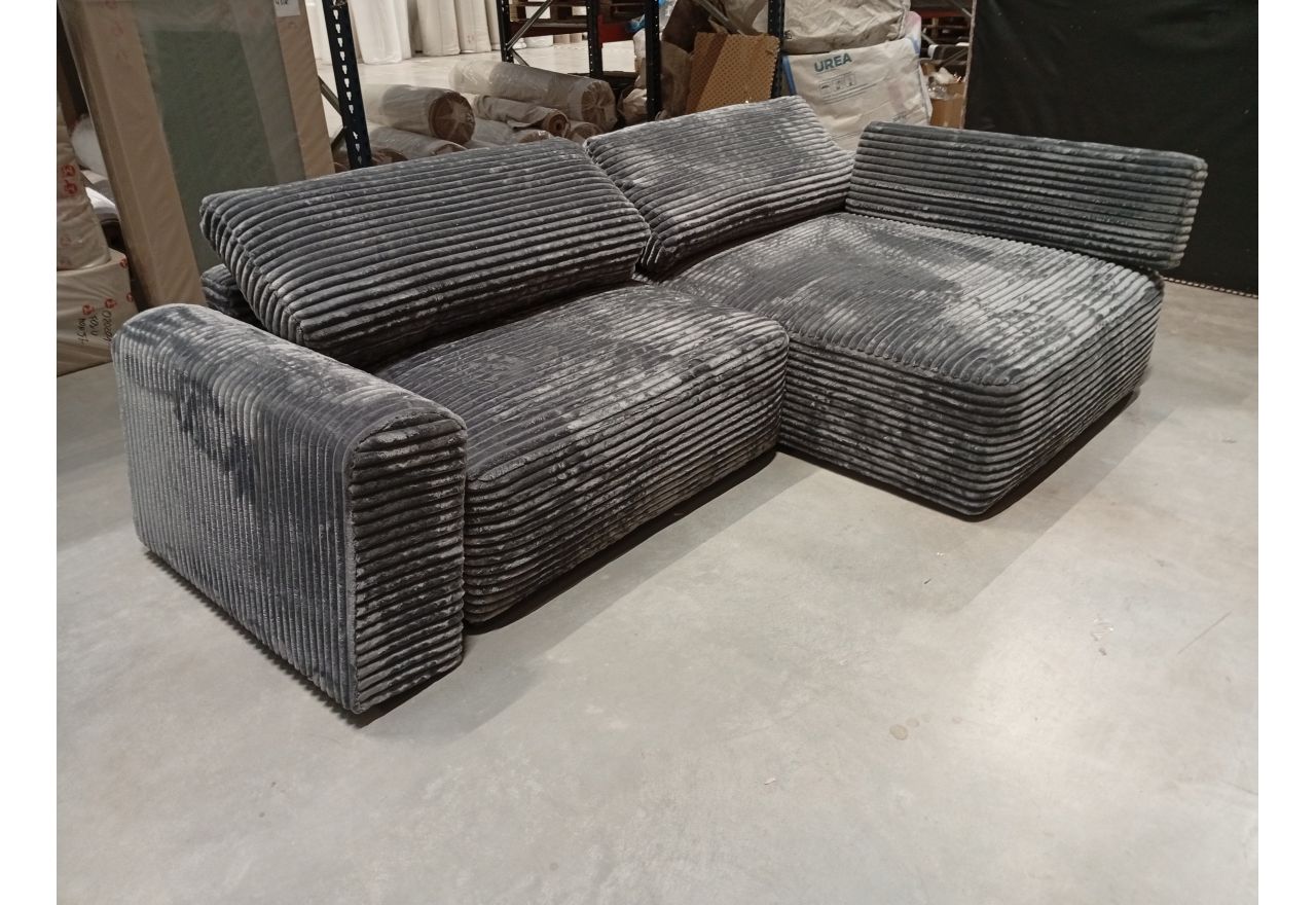 Narożnik NELSON L - Tilia 90 - szary - OUTLET