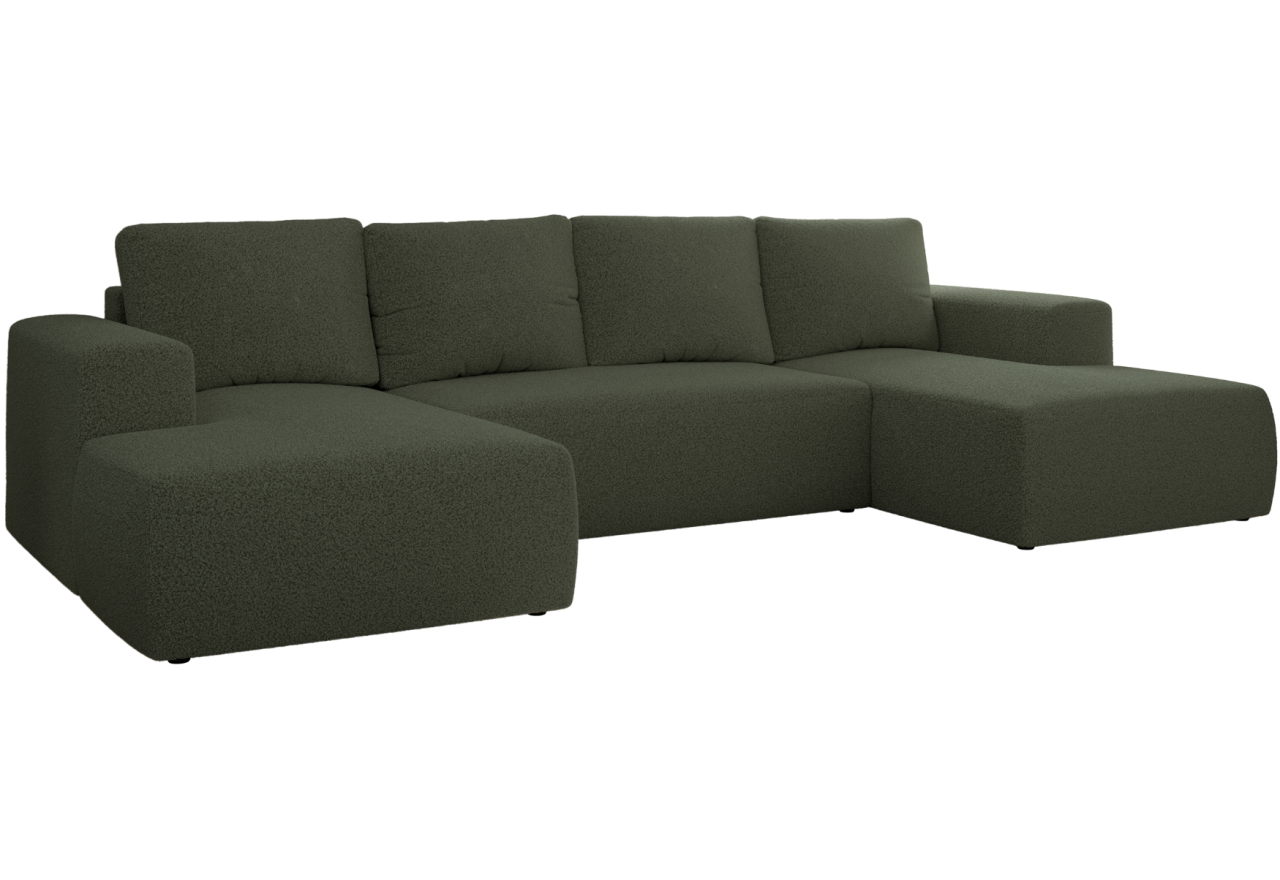 Narożnik TRENTINO U - Now or Never 37 - zielony - OUTLET