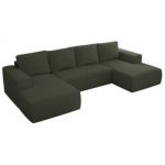 Narożnik TRENTINO U - Now or Never 37 - zielony - OUTLET