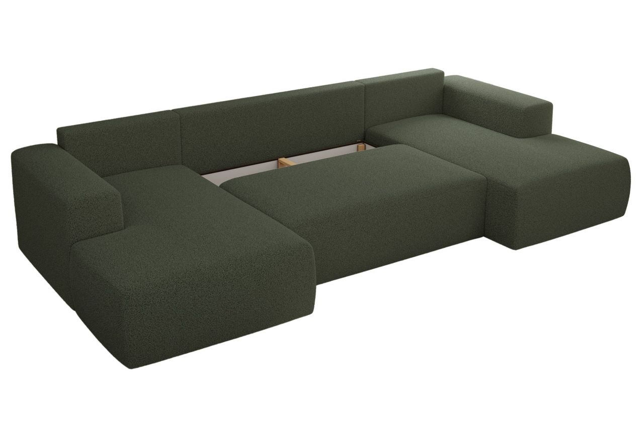 Narożnik TRENTINO U - Now or Never 37 - zielony - OUTLET