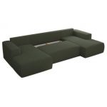 Narożnik TRENTINO U - Now or Never 37 - zielony - OUTLET