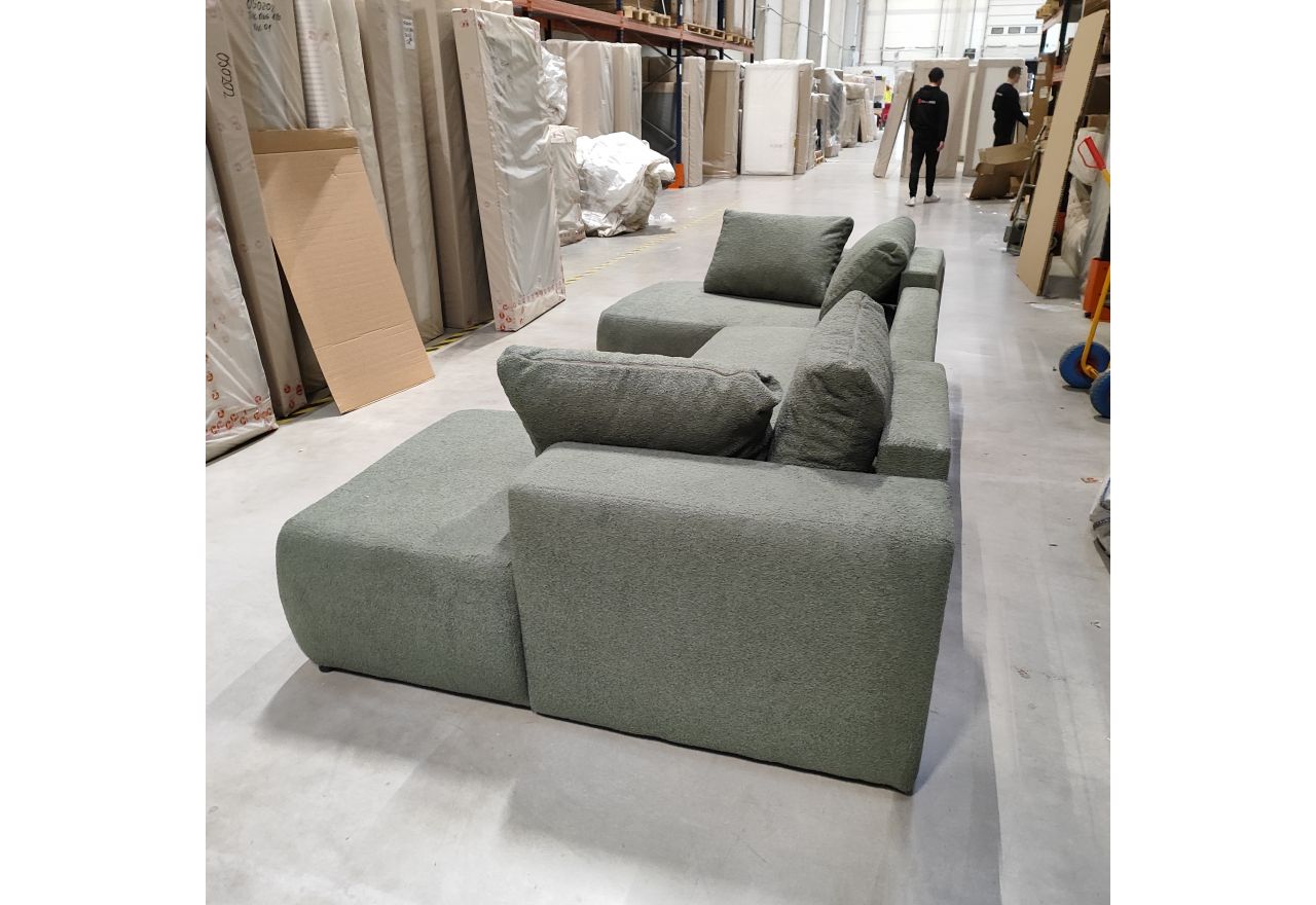 Narożnik TRENTINO U - Now or Never 37 - zielony - OUTLET