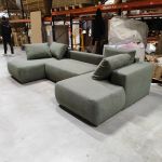 Narożnik TRENTINO U - Now or Never 37 - zielony - OUTLET