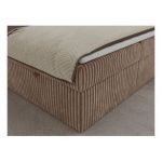 Łóżko kontynentalne TILIANO 200x200 - Tilia 17 - brązowy - OUTLET