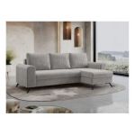 Narożnik AXEL L - Monolith 84 - jasny szary - OUTLET