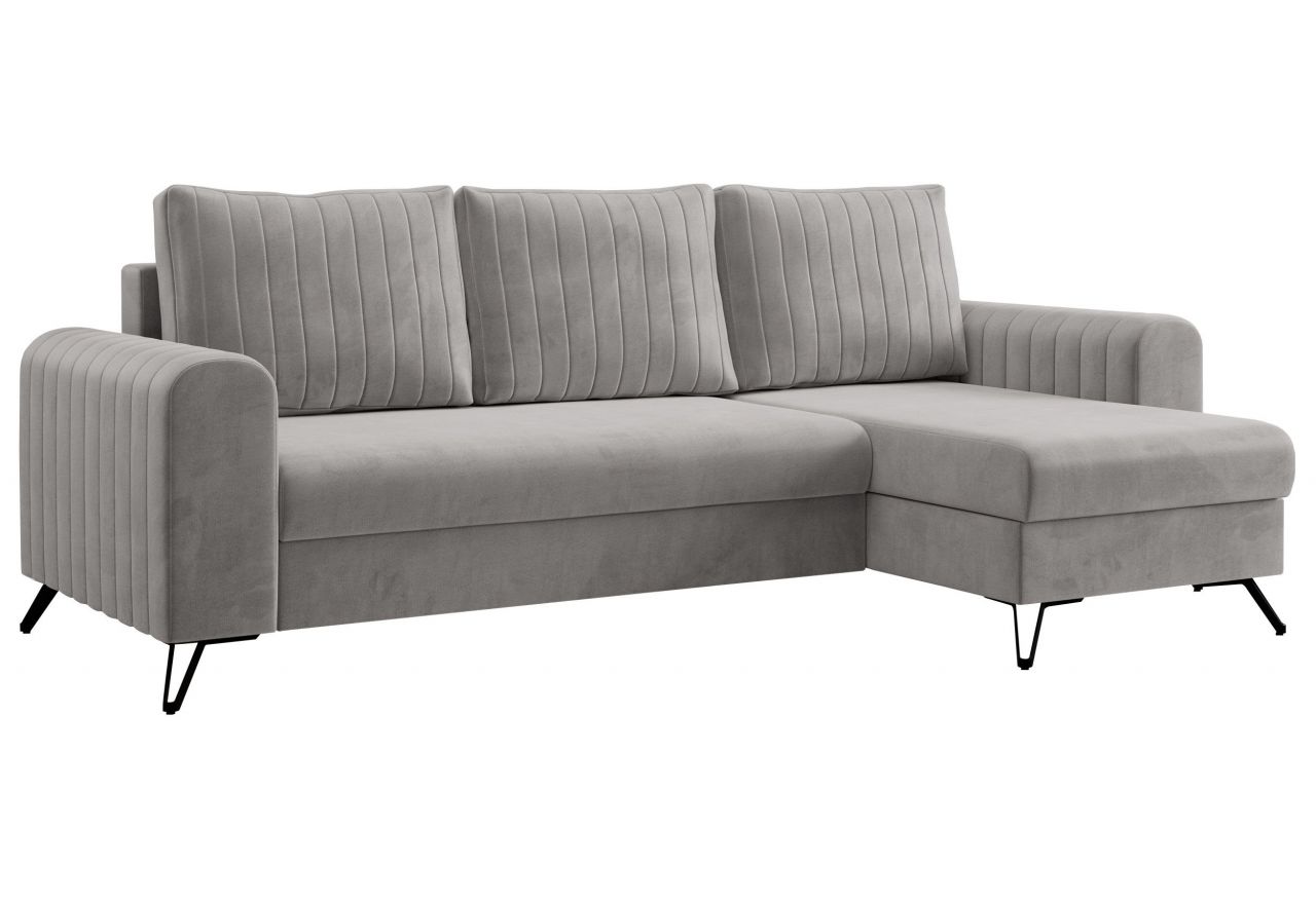 Narożnik AXEL L - Monolith 84 - jasny szary - OUTLET