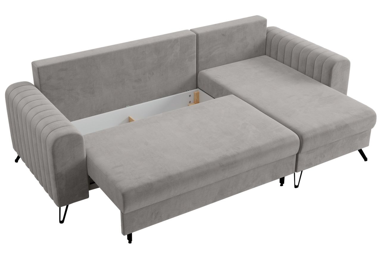 Narożnik AXEL L - Monolith 84 - jasny szary - OUTLET