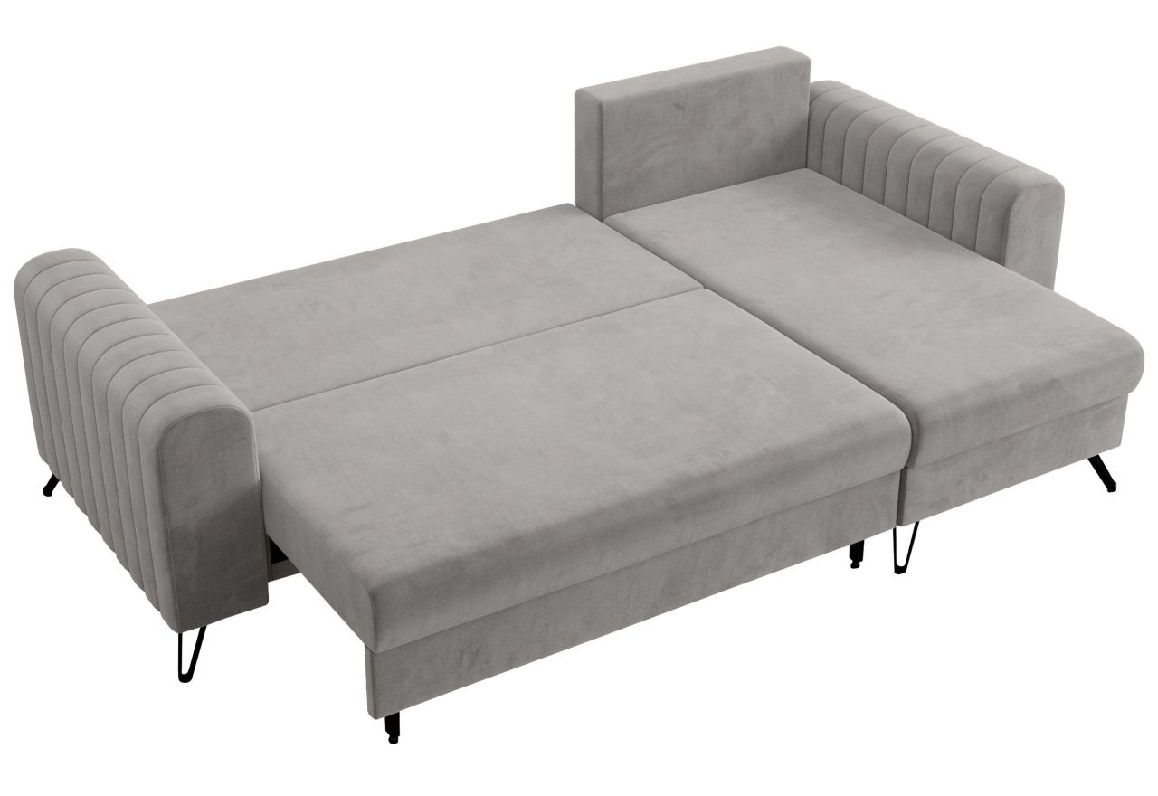 Narożnik AXEL L - Monolith 84 - jasny szary - OUTLET