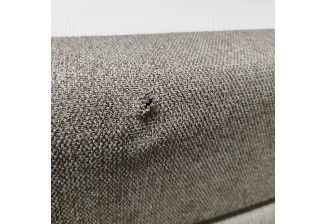 Łóżko kontynentalne LUKA KING 180x200 - Matana 17 - beżowy - OUTLETU