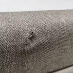 Łóżko kontynentalne LUKA KING 180x200 - Matana 17 - beżowy - OUTLETU