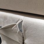 Łóżko kontynentalne, elektrycznie sterowane z pilota - ELECTRO 180x200 - Monolith 02 - beżowy - OUTLETU