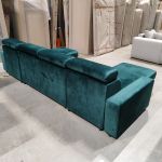 Narożnik FOX U - Monolith 37 - zielony - OUTLETU