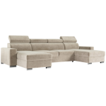 Narożnik FOX U - Monolith 02 - beżowy - OUTLETU