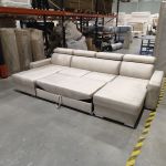 Narożnik FOX U - Monolith 02 - beżowy - OUTLETU