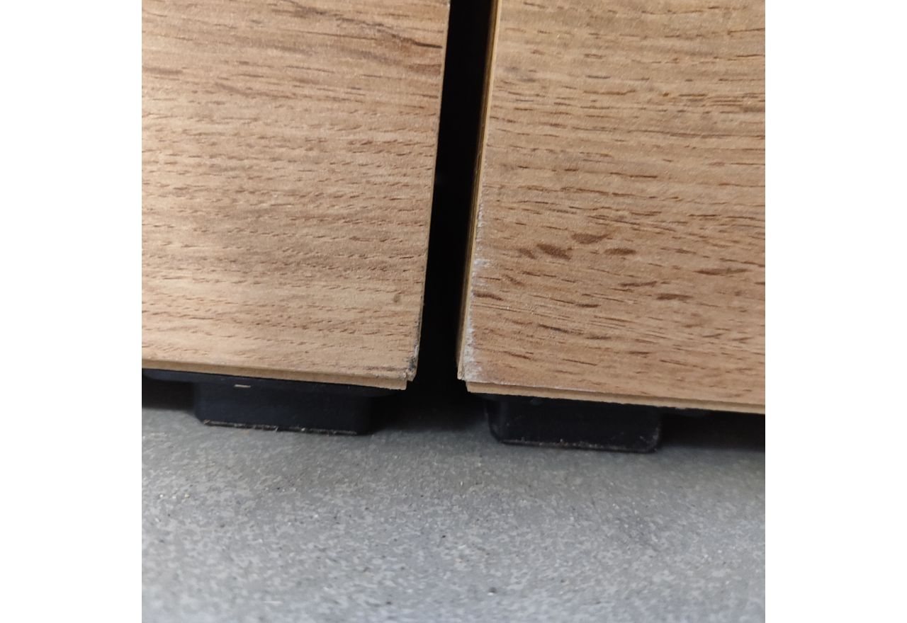 Łóżko kontynentalne ALBERO 2 180x200 - Monolith 92 - ciemny szary - OUTLETU