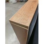 Łóżko kontynentalne VENETO KING 180x200 - Soft 20 - grafitowa ekoskóra - OUTLETU