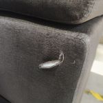 Narożnik PETER L - Monolith 92 - ciemny szary - OUTLETU