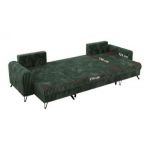 Narożnik AXEL U - Tilia 39 - zielony - OUTLETU