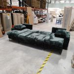 Narożnik AXEL U - Tilia 39 - zielony - OUTLETU