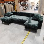 Narożnik AXEL U - Tilia 39 - zielony - OUTLETU