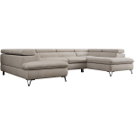 Narożnik PETER U - Paros 02 - beżowy - OUTLETU