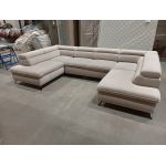 Narożnik PETER U - Paros 02 - beżowy - OUTLETU