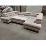 Narożnik PETER U - Paros 02 - beżowy - OUTLETU