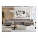 Narożnik PETER U - Tilia 11 - jasny brązowy - OUTLETU