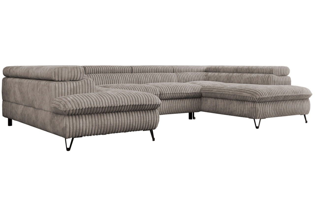 Narożnik PETER U - Tilia 11 - jasny brązowy - OUTLETU