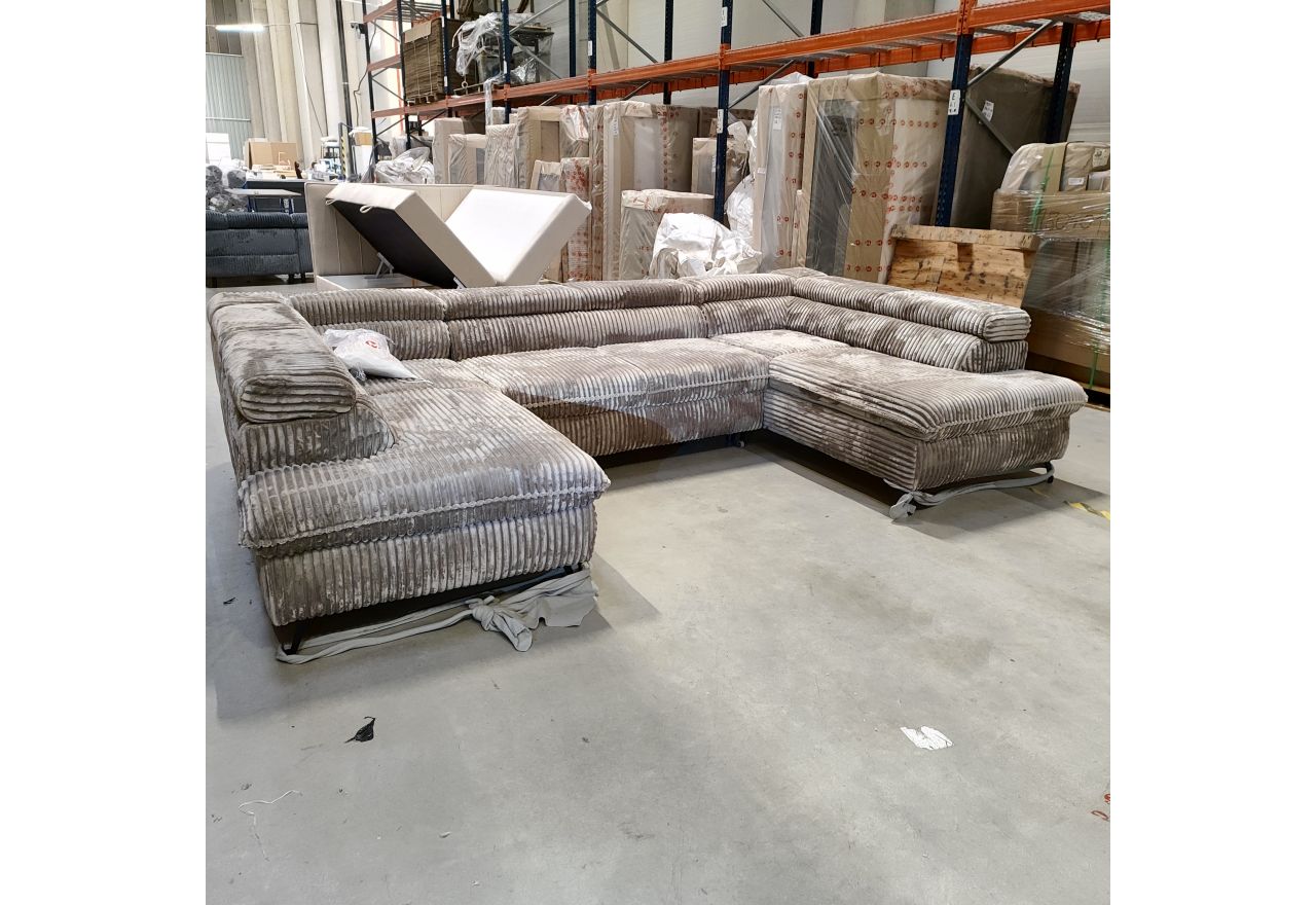 Narożnik PETER U - Tilia 11 - jasny brązowy - OUTLETU