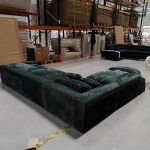 Narożnik SAVONA L - Tilia 39 - zielony - OUTLETU