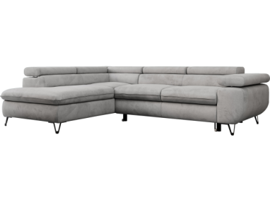 Narożnik PETER L - Monolith 84 - jasny szary - OUTLETU