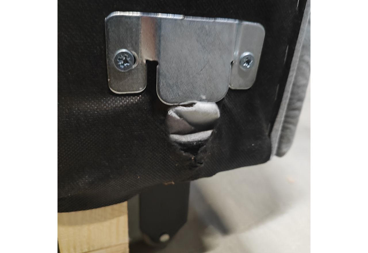 Narożnik PETER L - Monolith 84 - jasny szary - OUTLETU