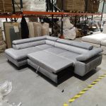 Narożnik PETER L - Monolith 84 - jasny szary - OUTLETU